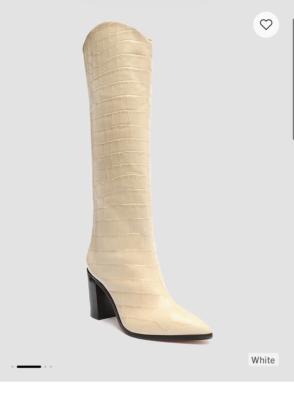 Schutz eggshell analeah boot size 8